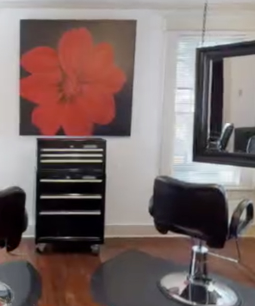 Salon at Vaught House Upstairs Room 1